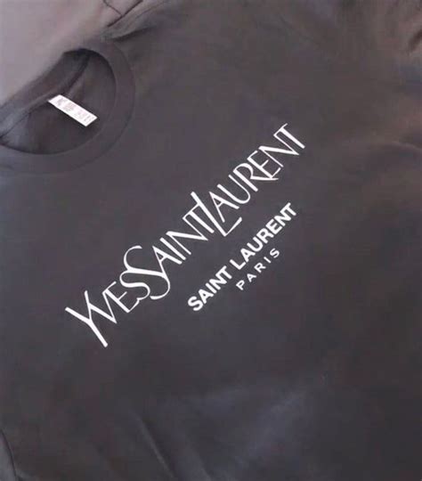 yves saint laurent t shirt grey|ysl formal shirts.